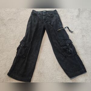 Wild Fable black Cargo pants size 4/R